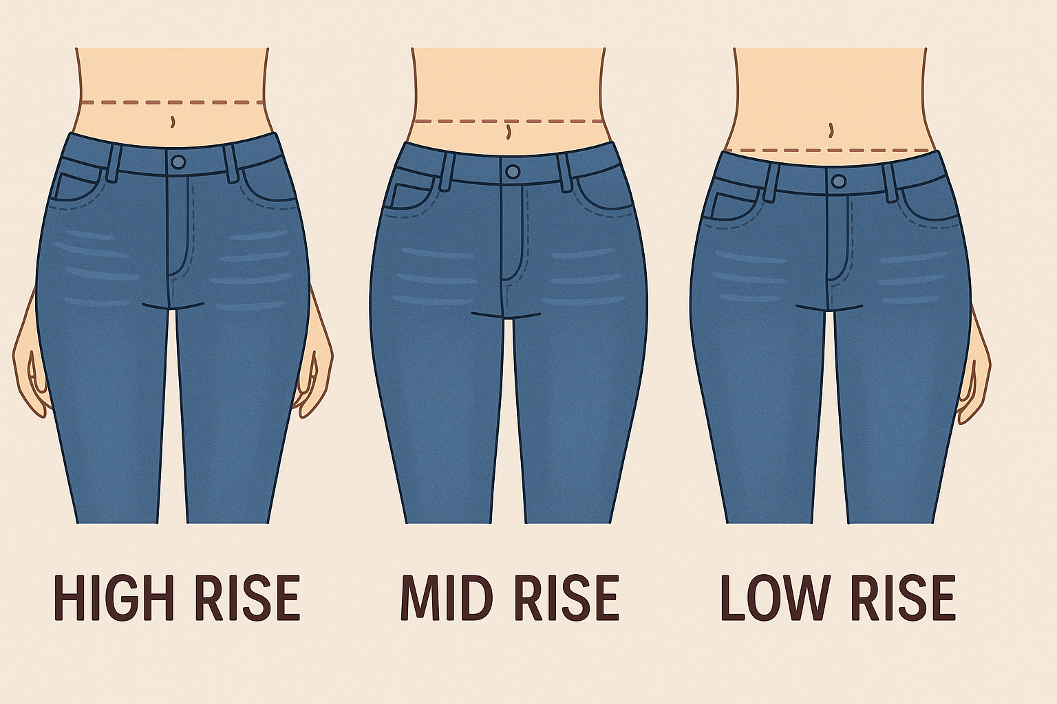 The Rise Guide: Find Your Perfect Pair of Jeans - Lavender Hills Beauty