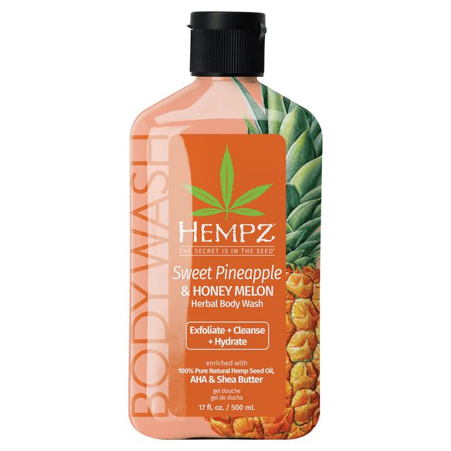 Hempz Sweet Pineapple & Honey Melon Herbal Body Wash - Lavender Hills BeautyHempzUSA-035490