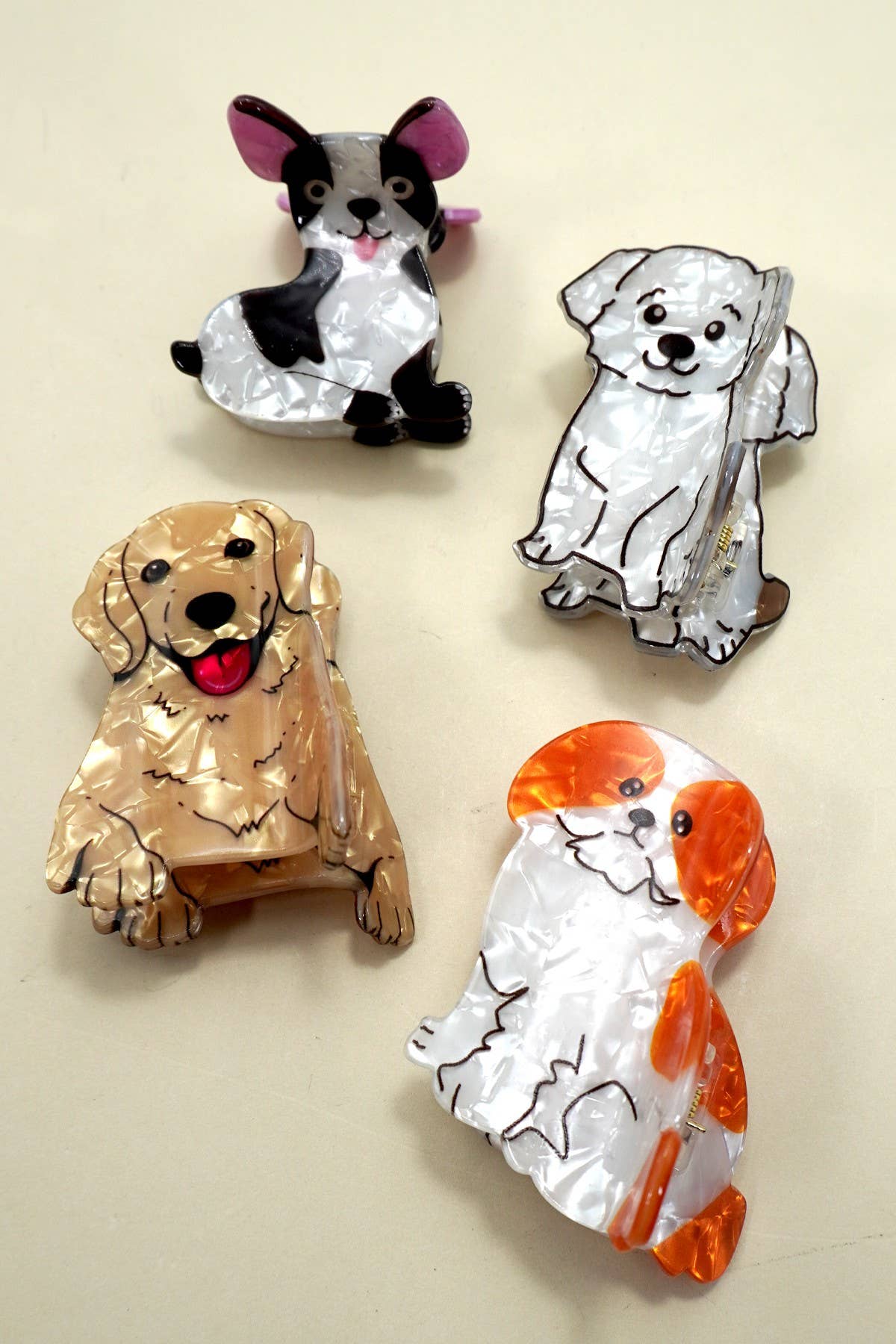 Jumbo Dog Hair Clips Claw - Lavender Hills BeautyJosslyn by Wall to Wall40H1008-GLD