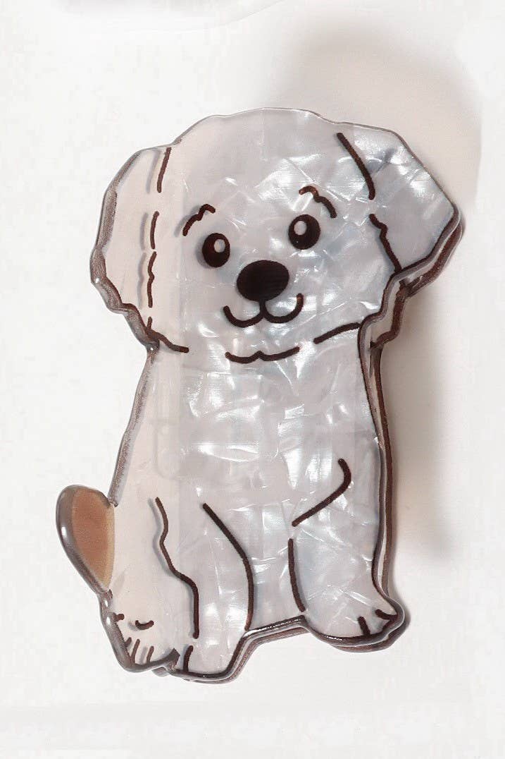 Jumbo Dog Hair Clips Claw - Lavender Hills BeautyJosslyn by Wall to Wall40H1008-WHT