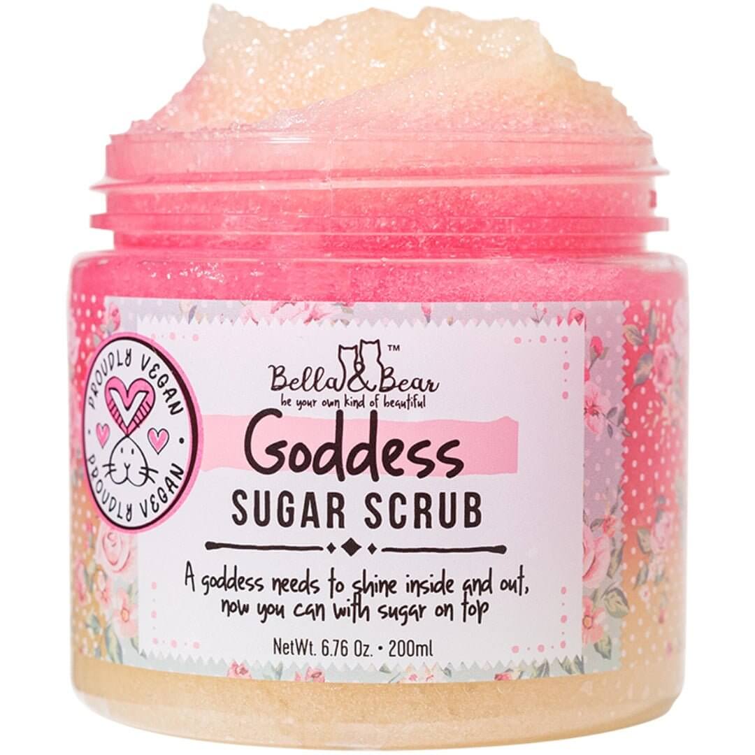 Bella & Bear Goddess Sugar Scrub Body Wash - Lavender Hills BeautyBella & BearLD19SCB200G