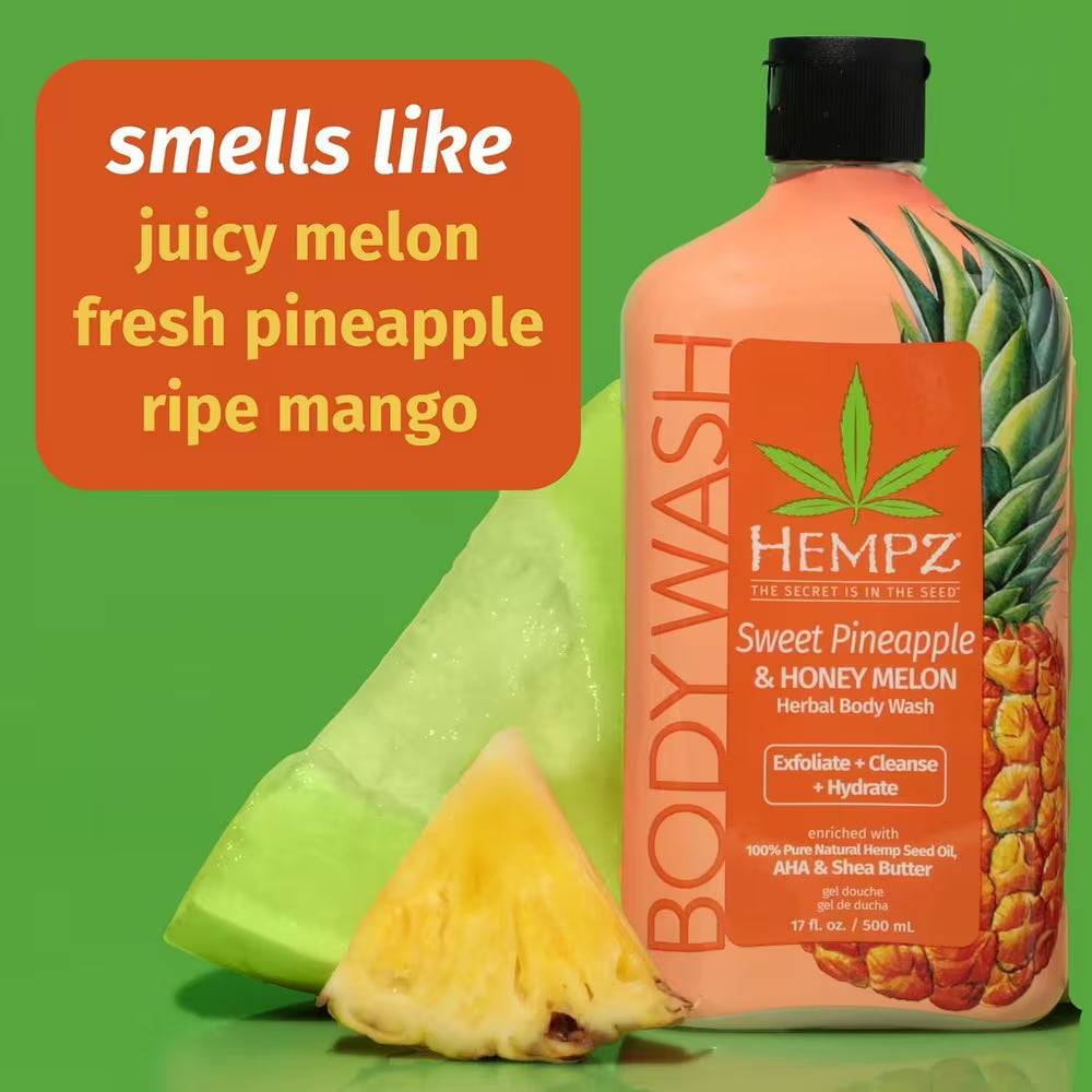 Hempz Sweet Pineapple & Honey Melon Herbal Body Wash