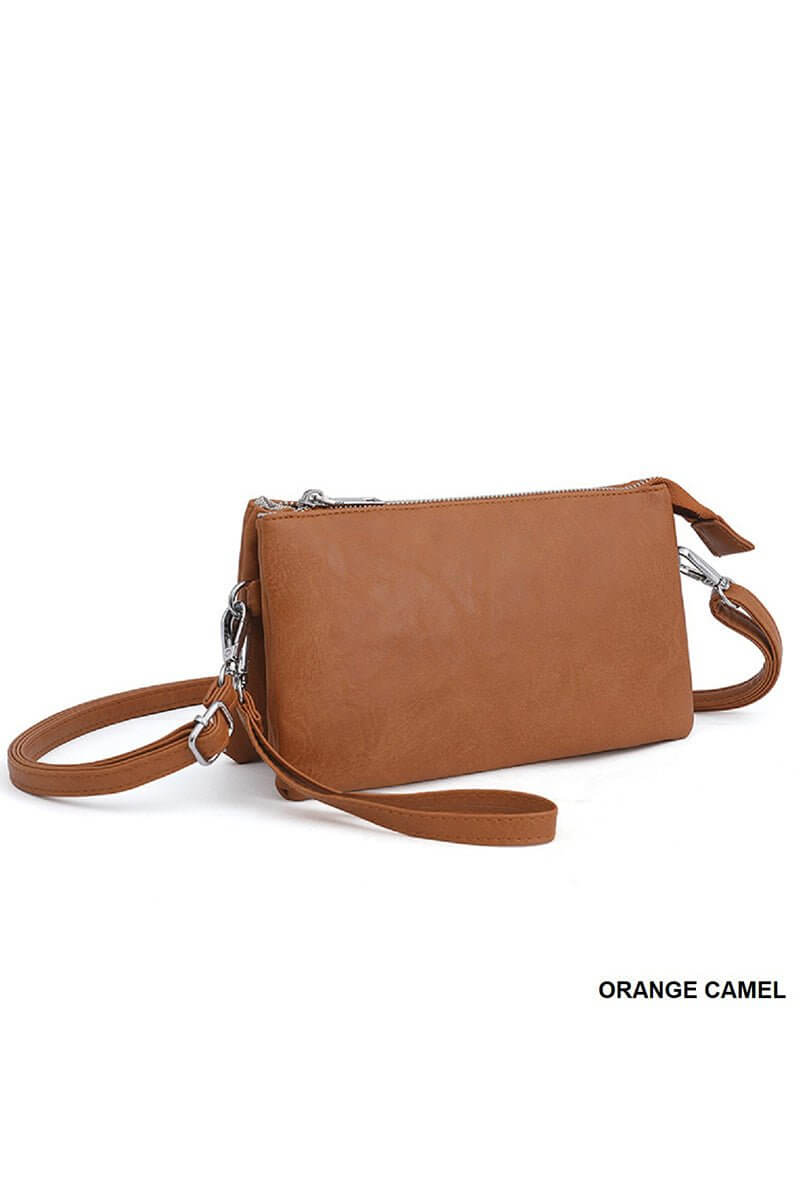 Trinity 3-in-1 Clutch Crossbody Purse - Lavender Hills BeautyLavender Hills BeautyU-222-ORCAM