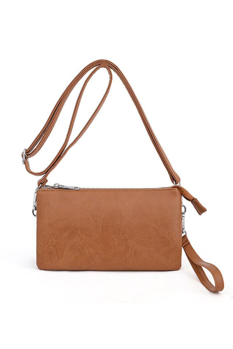 Trinity 3-in-1 Clutch Crossbody Purse - Lavender Hills BeautyLavender Hills BeautyU-222-ORCAM