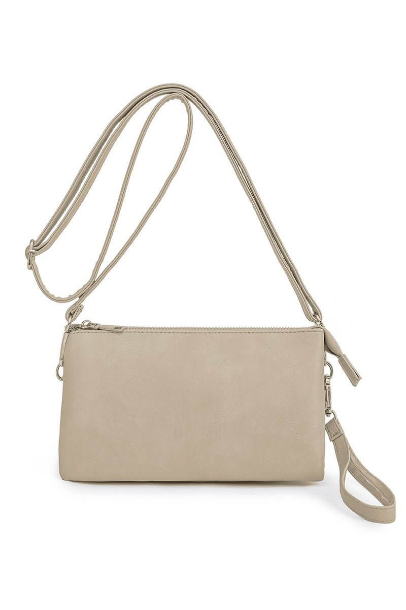 Trinity 3-in-1 Clutch Crossbody Purse - Lavender Hills BeautyLavender Hills BeautyU-222-TAU