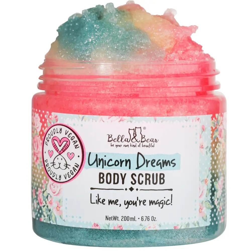 Bella & Bear Unicorn Dreams 3 in - 1 Body Scrub, Wash & Moisturizer - Lavender Hills BeautyBella & Bear