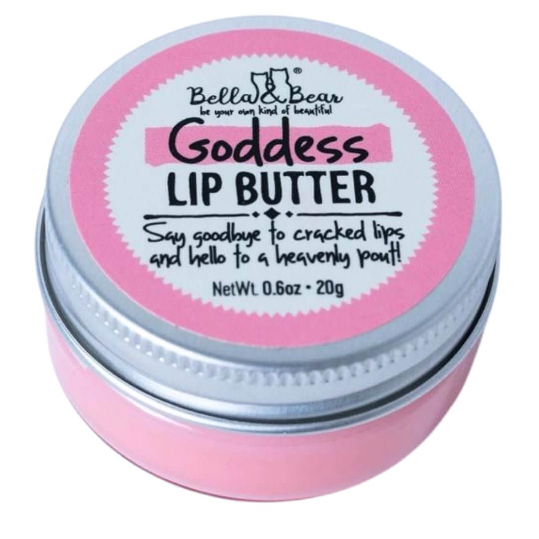 Bella and Bear Goddess Lip Set | Lip Scrub & Lip Butter | Gift Set - Lavender Hills BeautyBella & BearLD24LPS01G