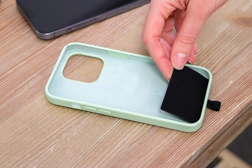 Clip & Go Strap with Pouch - Navy/Brown Leopard - Lavender Hills BeautySave The GirlsCG-1019NL