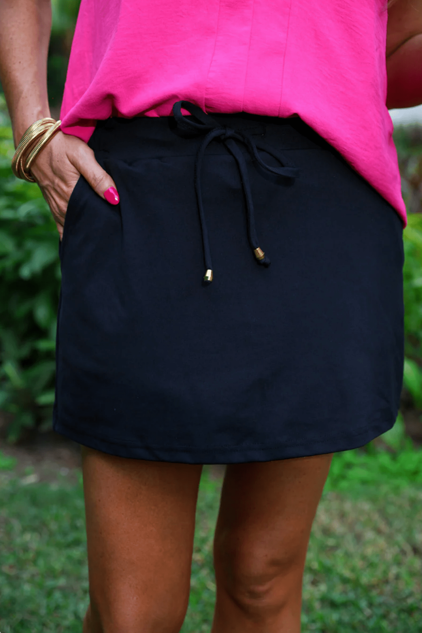 After Dark Black Skort - Lavender Hills BeautyJess LeaBOT - DARKSKORT - S