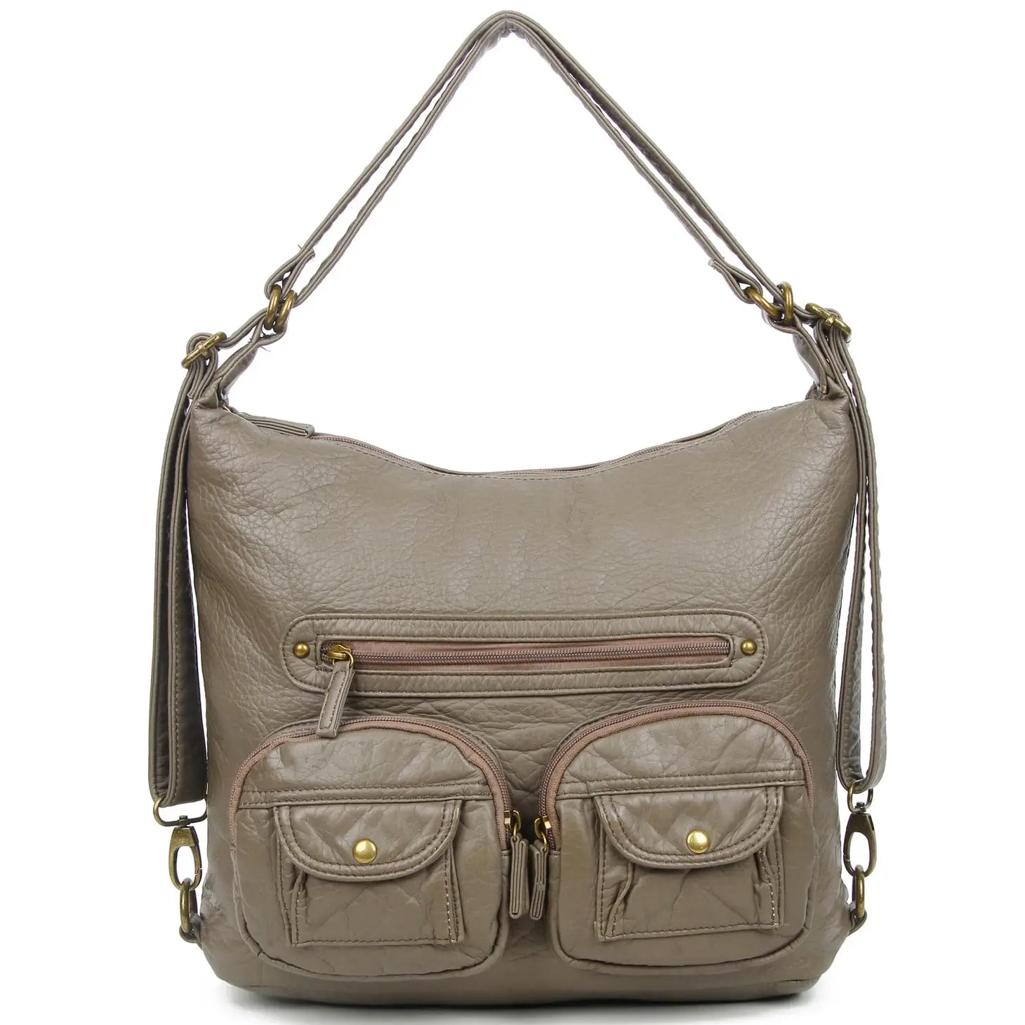 Andee Convertible Crossbody Backpack - Lavender Hills BeautyAmpere Creations