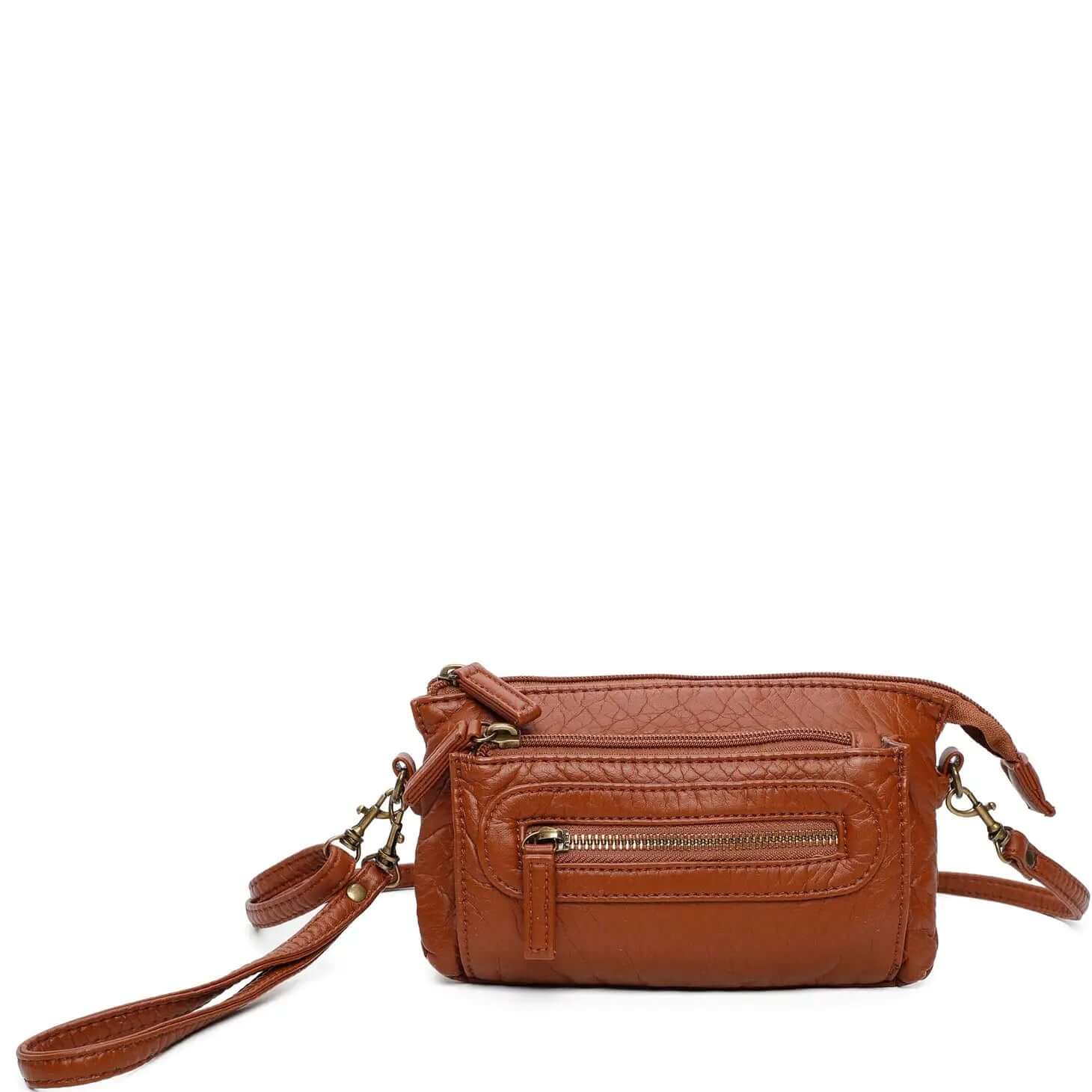 Anita Three Way Crossbody Wristlet Purse - Lavender Hills BeautyAmpere Creations9412B-BN