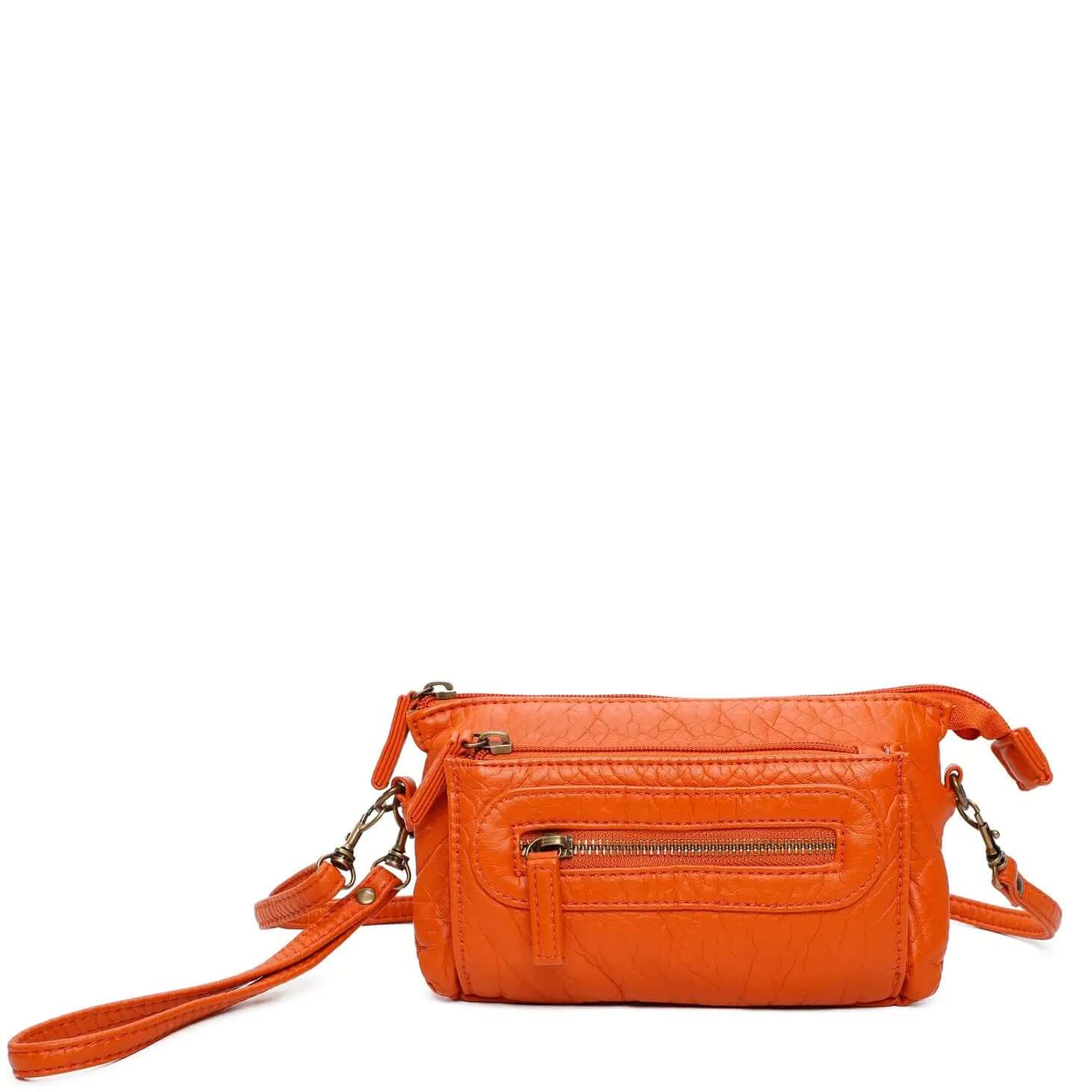 Anita Three Way Crossbody Wristlet Purse - Lavender Hills BeautyAmpere Creations9412B-ORG