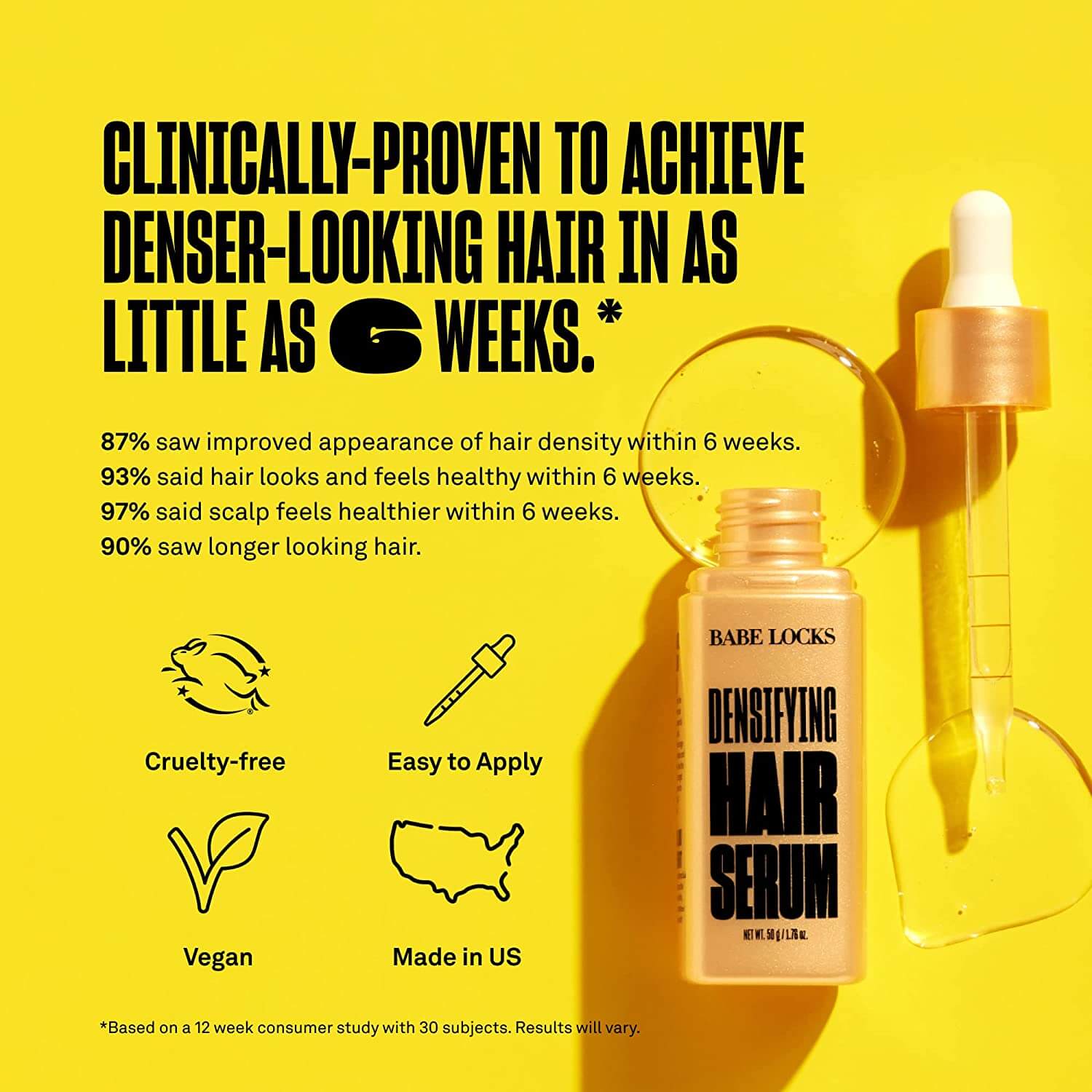 Babe Original Locks Densifying Hair Serum Babe Lash