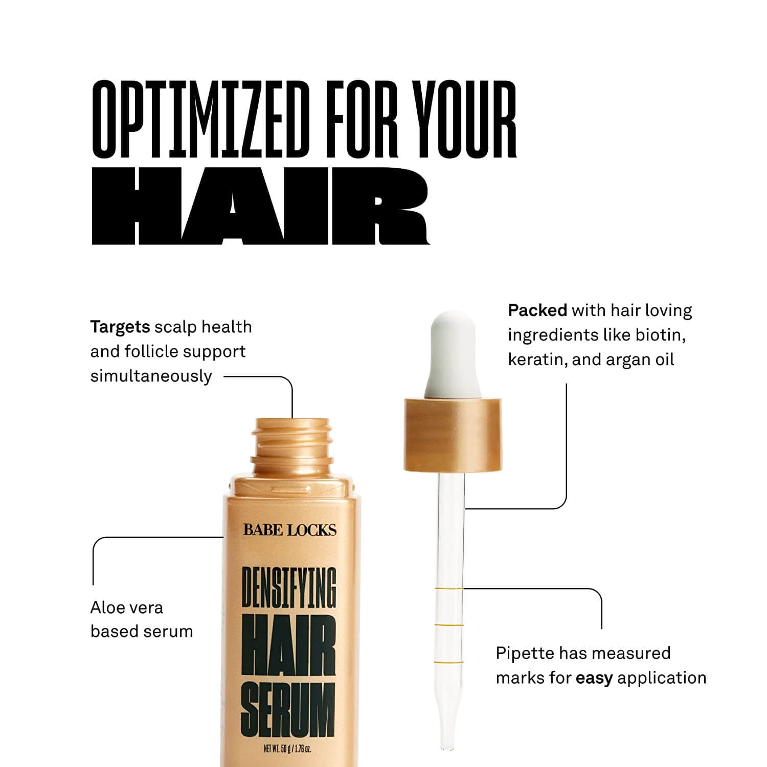 Babe Original Locks Densifying Hair Serum Babe Lash