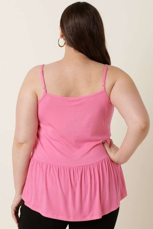 Babydoll Swing Tank Top - Lavender Hills BeautyMittoshop