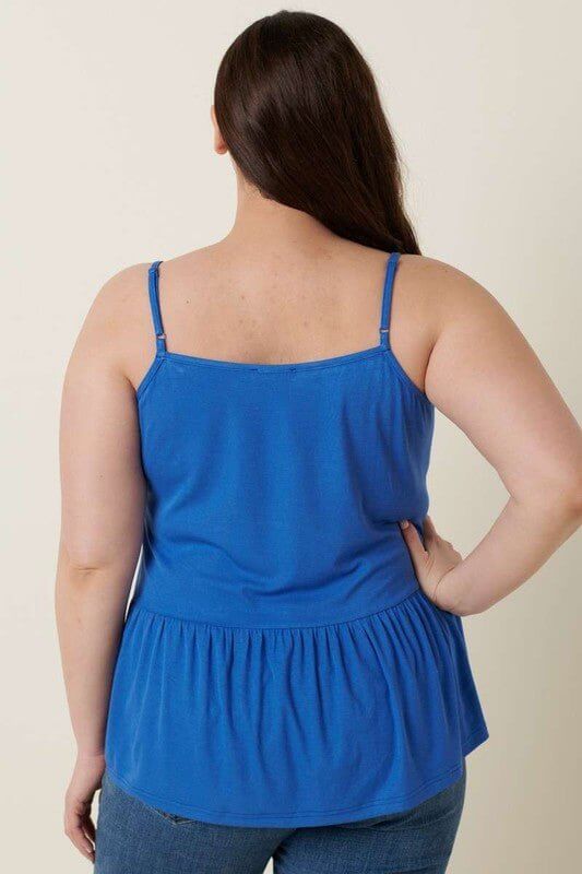 Babydoll Swing Tank Top - Lavender Hills BeautyMittoshop