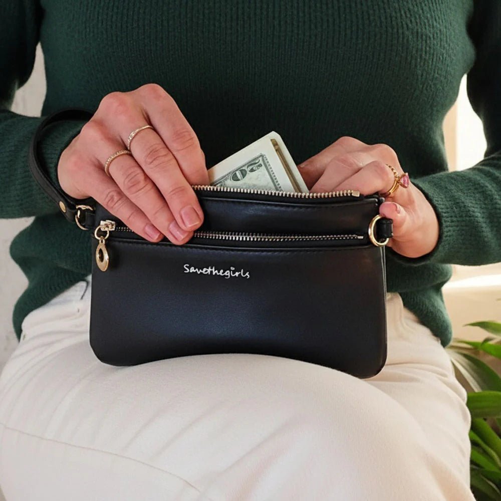 Bella RFID Touch Screen Crossbody Purse - Lavender Hills BeautySave The GirlsBL-1006CT