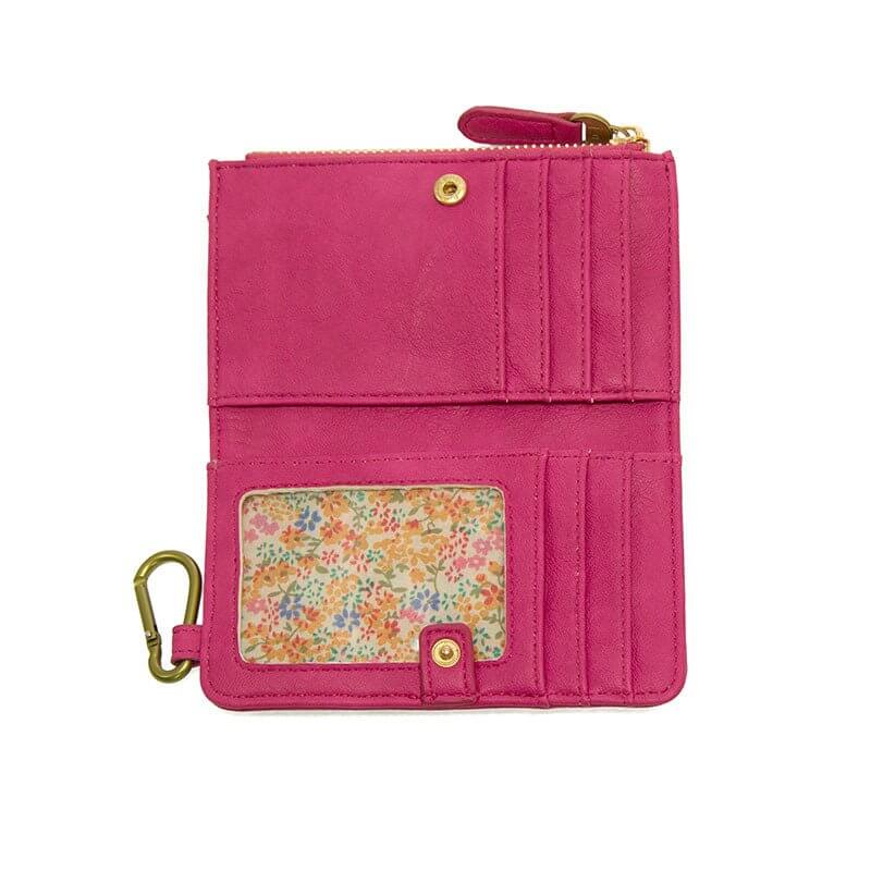Bobbi Bi-fold Wallet with Carabiner - Lavender Hills BeautyJoy SusanL8213-12