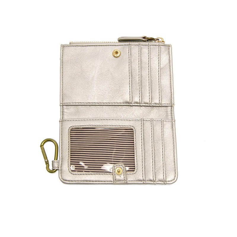 Bobbi Bi-fold Wallet with Carabiner - Lavender Hills BeautyJoy Susan