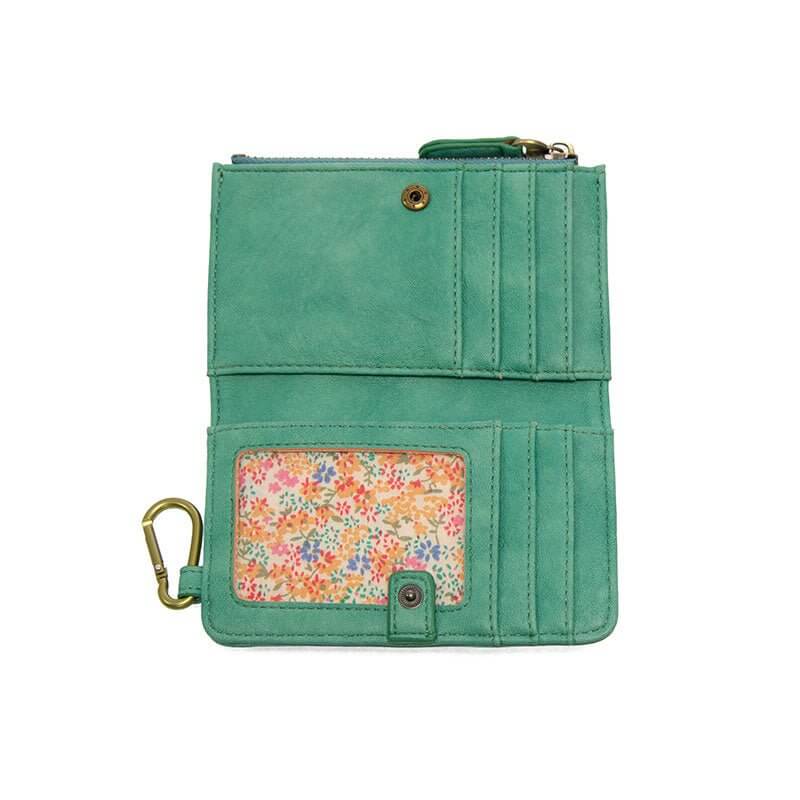 Bobbi Bi-fold Wallet with Carabiner - Lavender Hills BeautyJoy SusanL8213-11