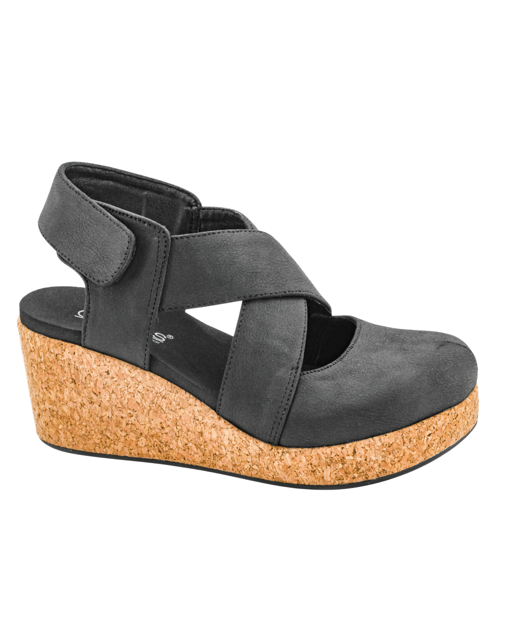 Corkys Footwear Case Closed Wedge Sandal - Black - Lavender Hills BeautyCorkys Footwear10 - 0150 - BLCK - 6