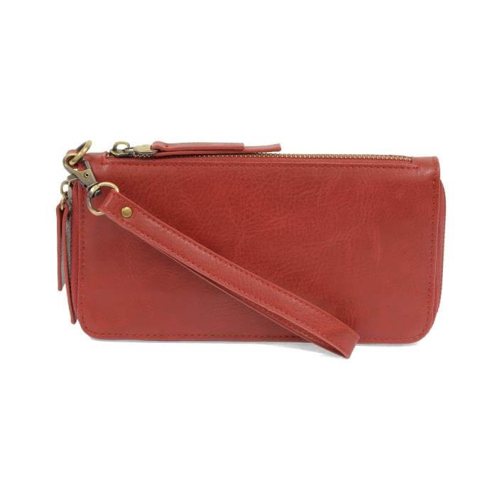 Zip Around Wallet Wristlet - Lavender Hills BeautyJoy SusanL8107 - 05