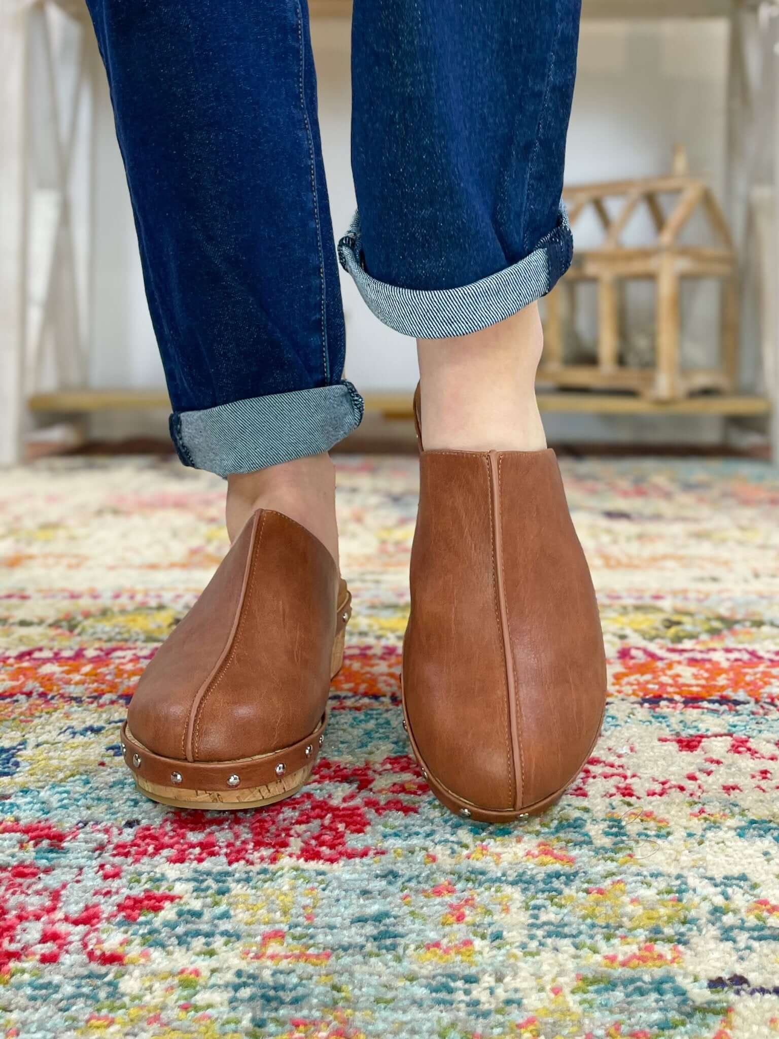 Corky's Footwear Newbie Clog Mule Shoes - Lavender Hills BeautyCorkys Footwear10 - 0083 - BLKT - 3