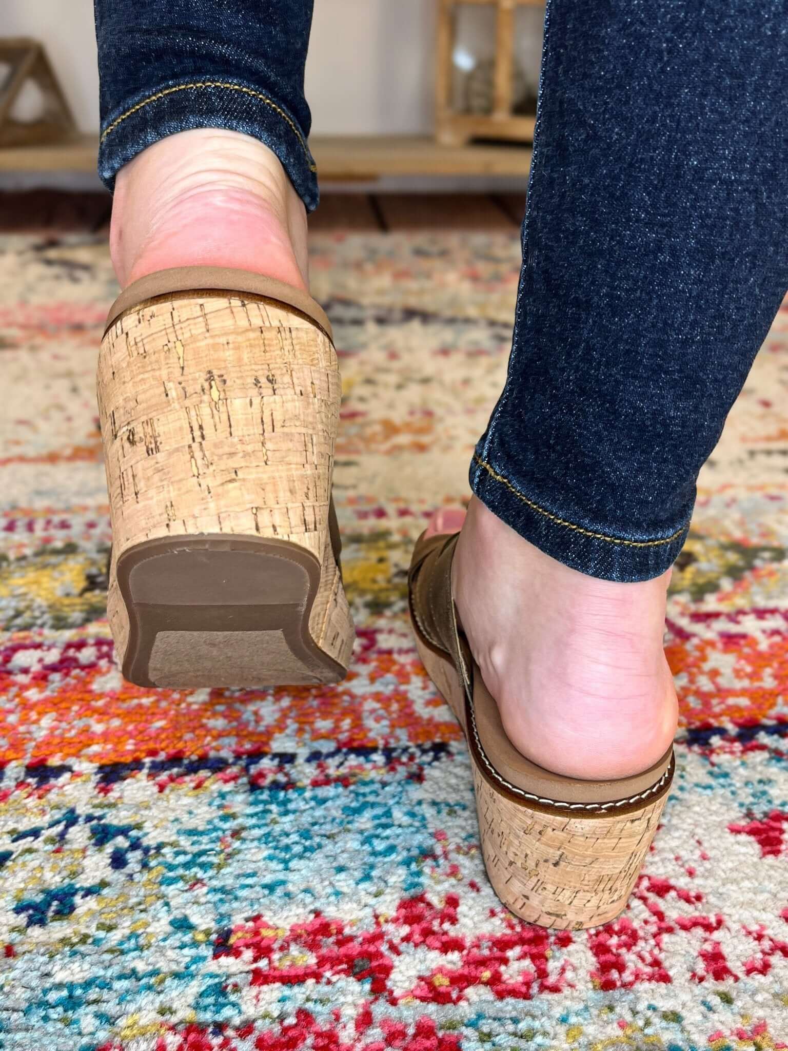 Corky's Footwear Bowdacious Wedge Sandal - Tan Oil - Lavender Hills BeautyCorkys Footwear41 - 0535 - TAOP - R - 6