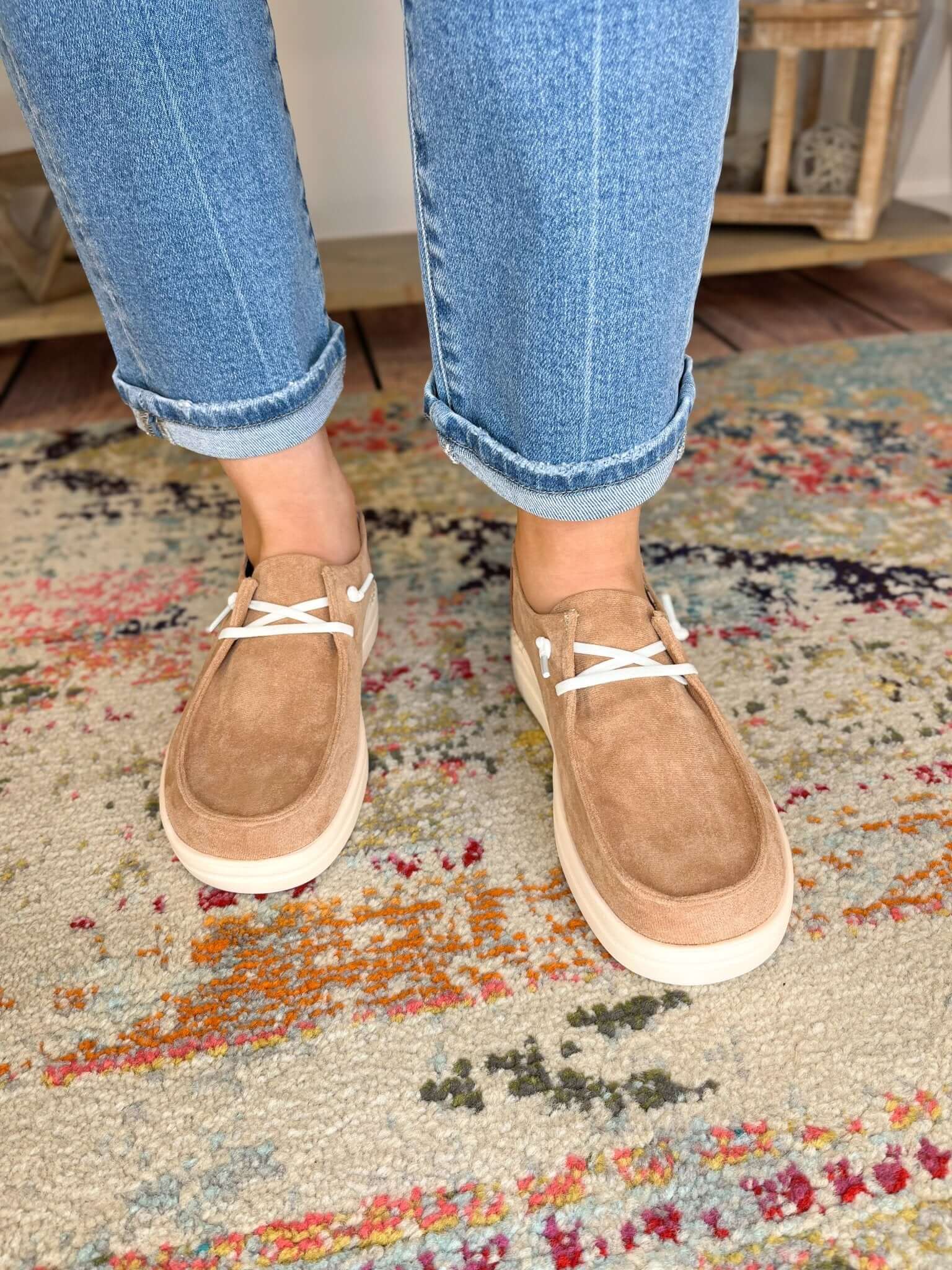 Corky's Footwear Kayak 2 Slip - on Sneaker Shoe - Lavender Hills BeautyCorkys Footwear