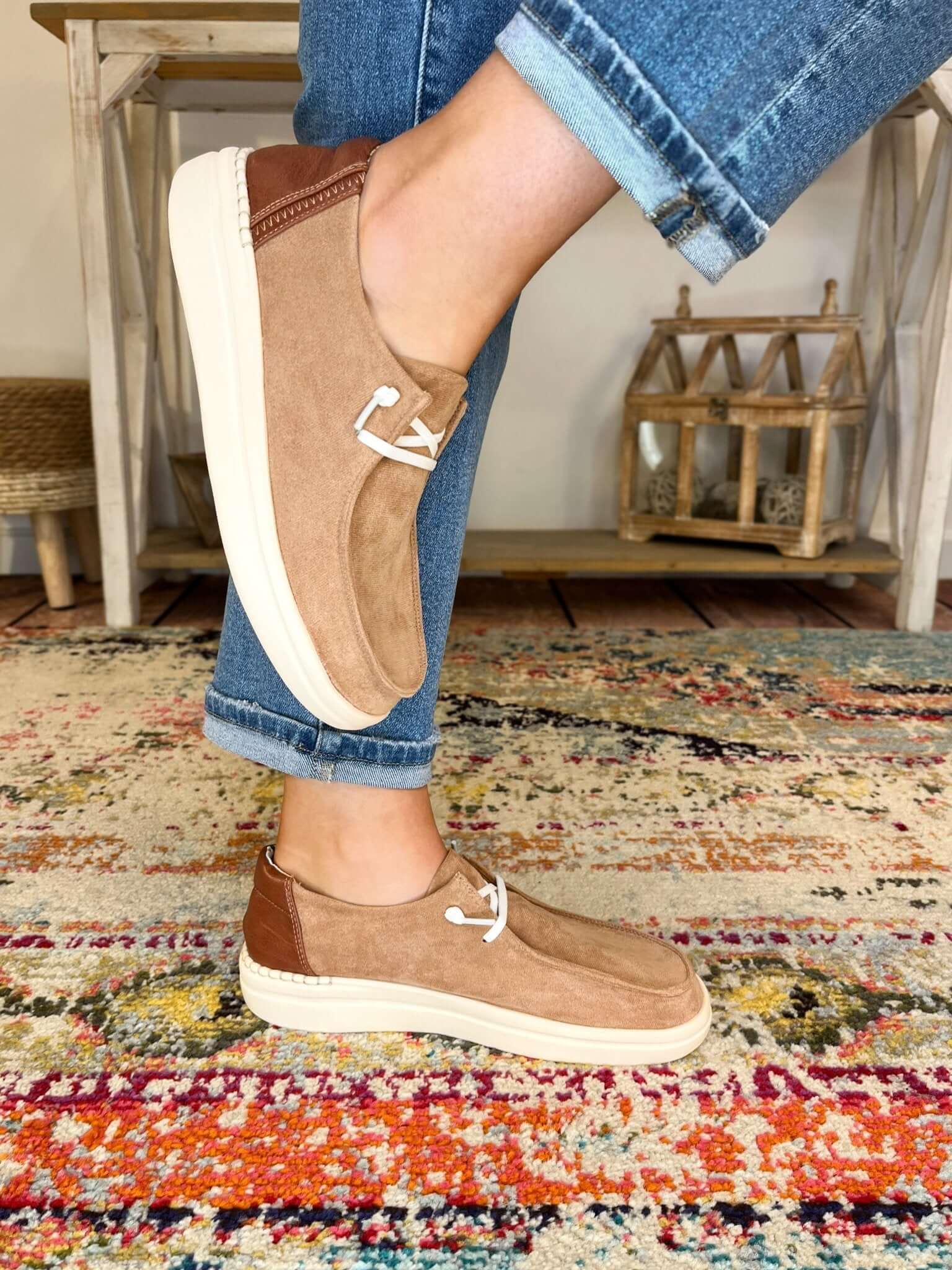 Corky's Footwear Kayak 2 Slip - on Sneaker Shoe - Lavender Hills BeautyCorkys Footwear