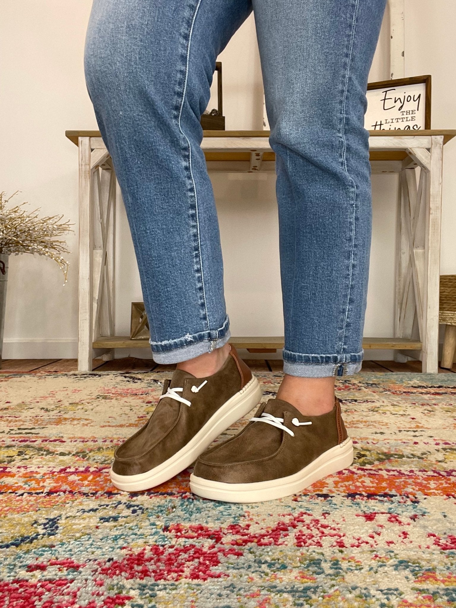 Corkys Footwear Kayak 2 Slip - on Sneaker Shoe - Tan Distressed - Lavender Hills BeautyCorkys Footwear10 - 0067 - TNDS - 6