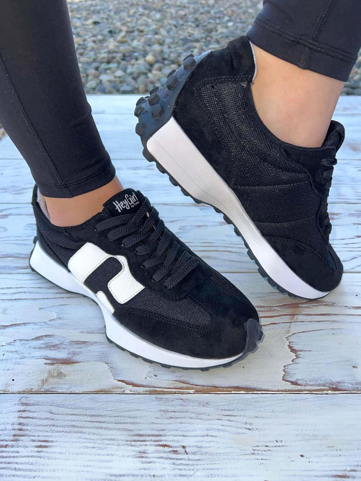 Corkys Your Welcome Sneaker Tennis Shoe - Black