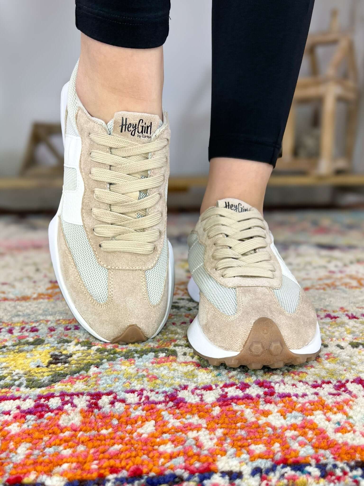 Corky's Your Welcome Sneaker Tennis Shoe - Lavender Hills BeautyCorkys Footwear51 - 0093 - NATL - 6