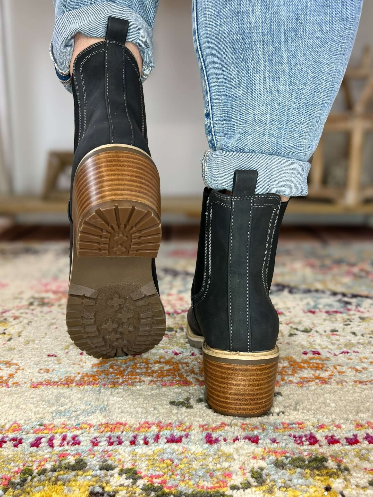 Corky's Footwear Doohickey Boots - Black - Lavender Hills BeautyCorkys Footwear80 - 0216 - BLCK - 6