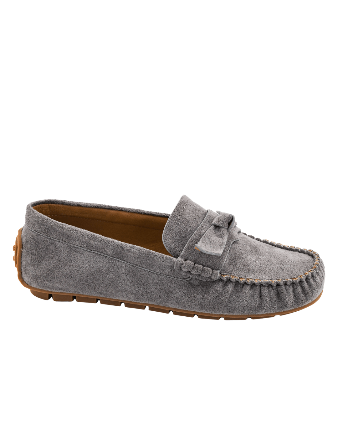 Corkys Footwear Driving Miss Daisy Loafer Moccasin Shoe - Grey - Lavender Hills BeautyCorkys Footwear10 - 0174 - GRFS - 6
