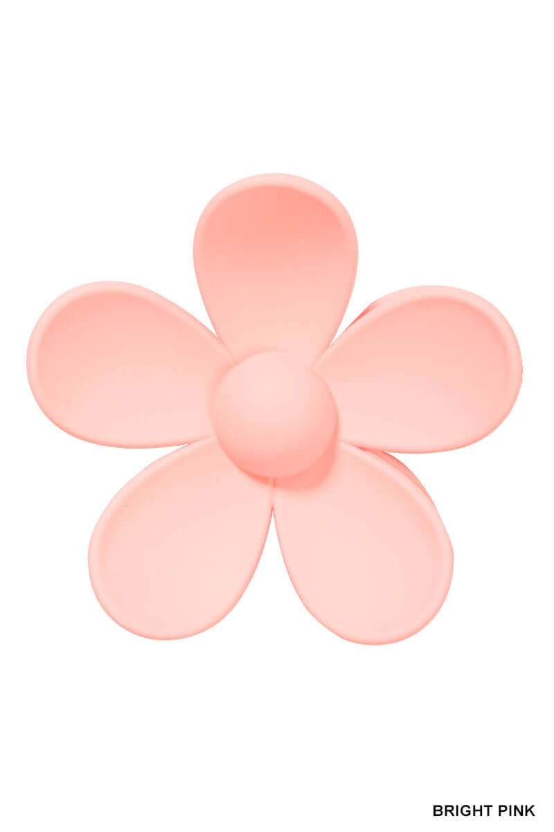 Flower Hair Claw Clip - 3 inch Lavender Hills Beauty