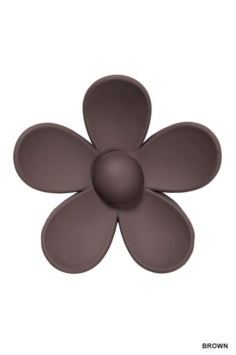 Flower Hair Claw Clip - 3 inch Lavender Hills Beauty