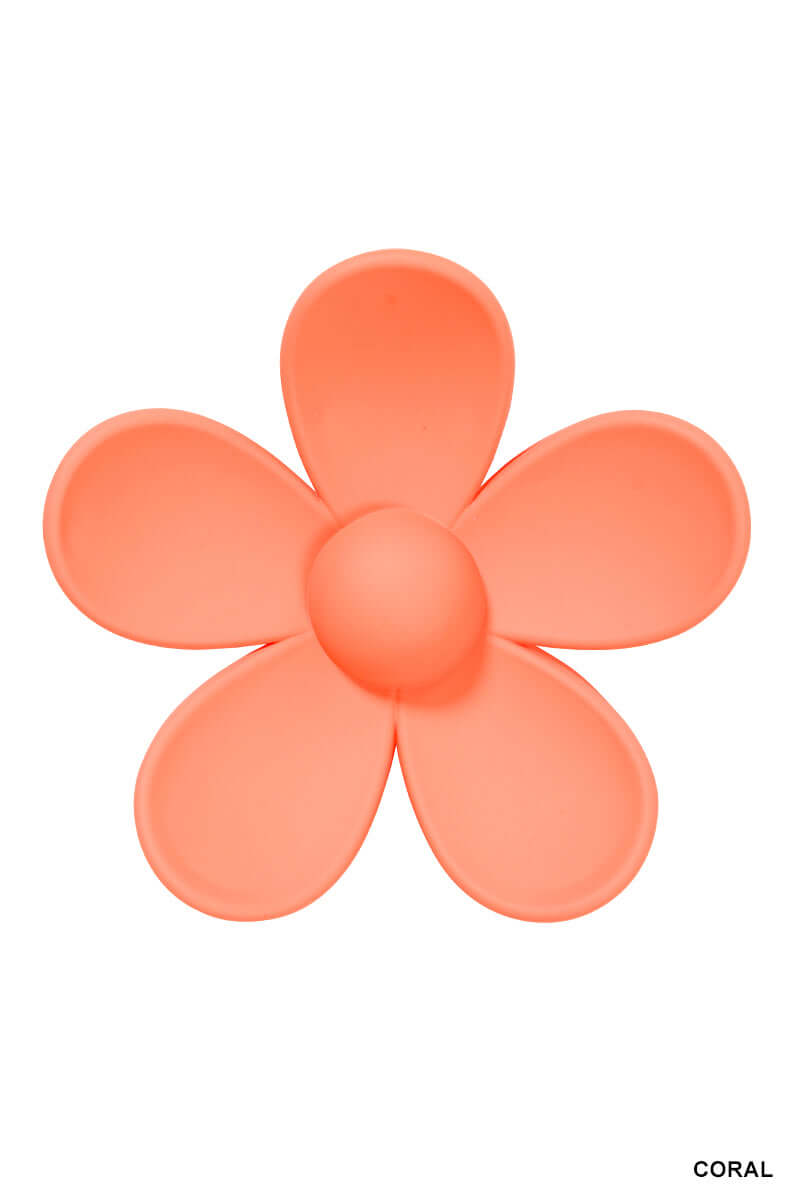 Flower Hair Claw Clip - 3 inch Lavender Hills Beauty