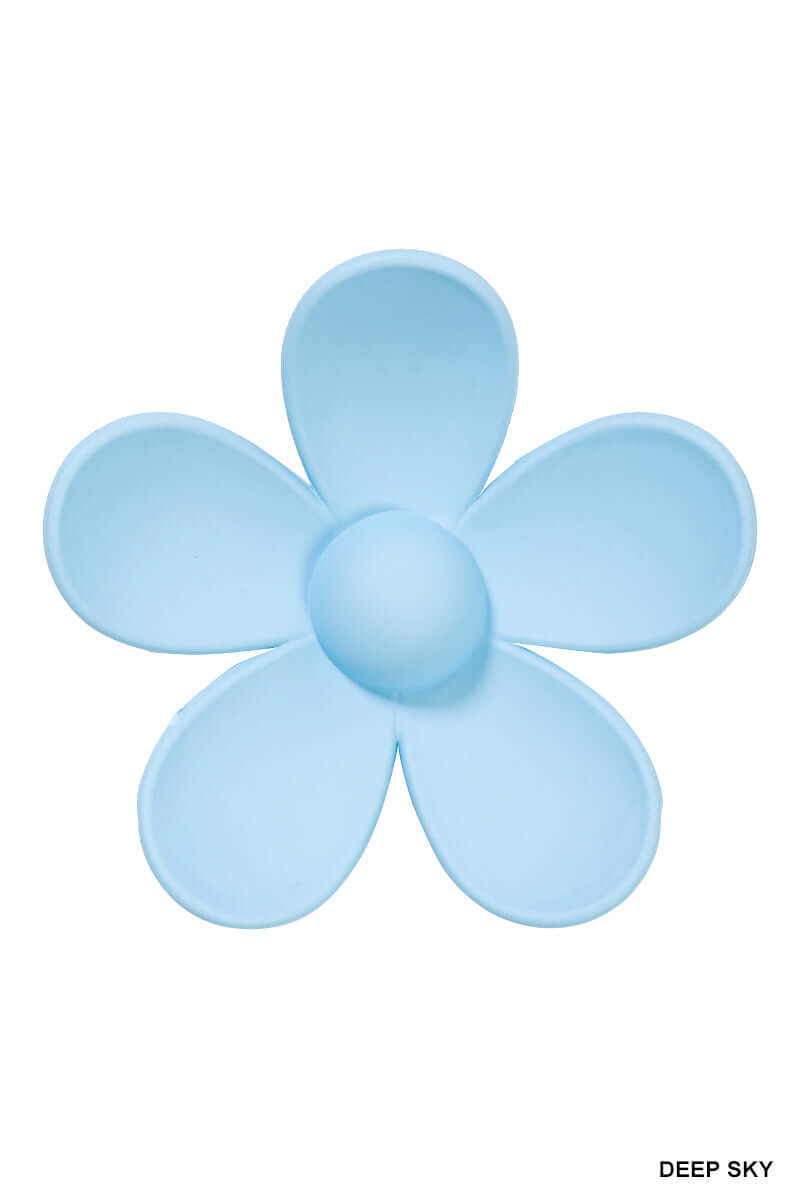 Flower Hair Claw Clip - 3 inch Lavender Hills Beauty