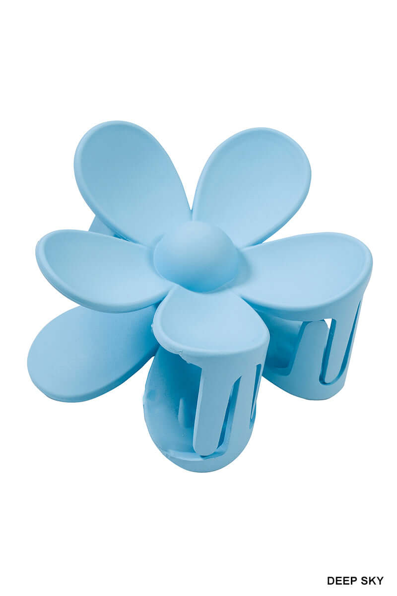 Flower Hair Claw Clip - 3 inch Lavender Hills Beauty