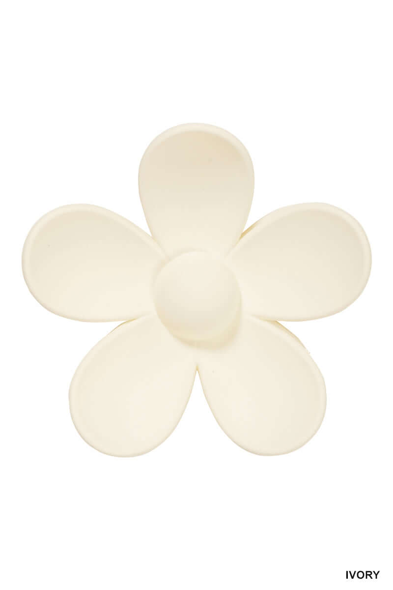 Flower Hair Claw Clip - 3 inch Lavender Hills Beauty