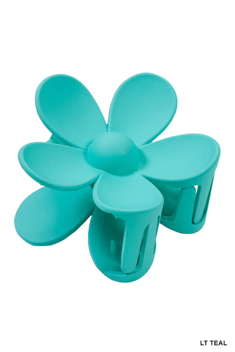 Flower Hair Claw Clip - 3 inch Lavender Hills Beauty