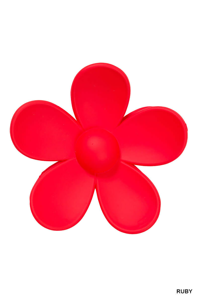 Flower Hair Claw Clip - 3 inch Lavender Hills Beauty