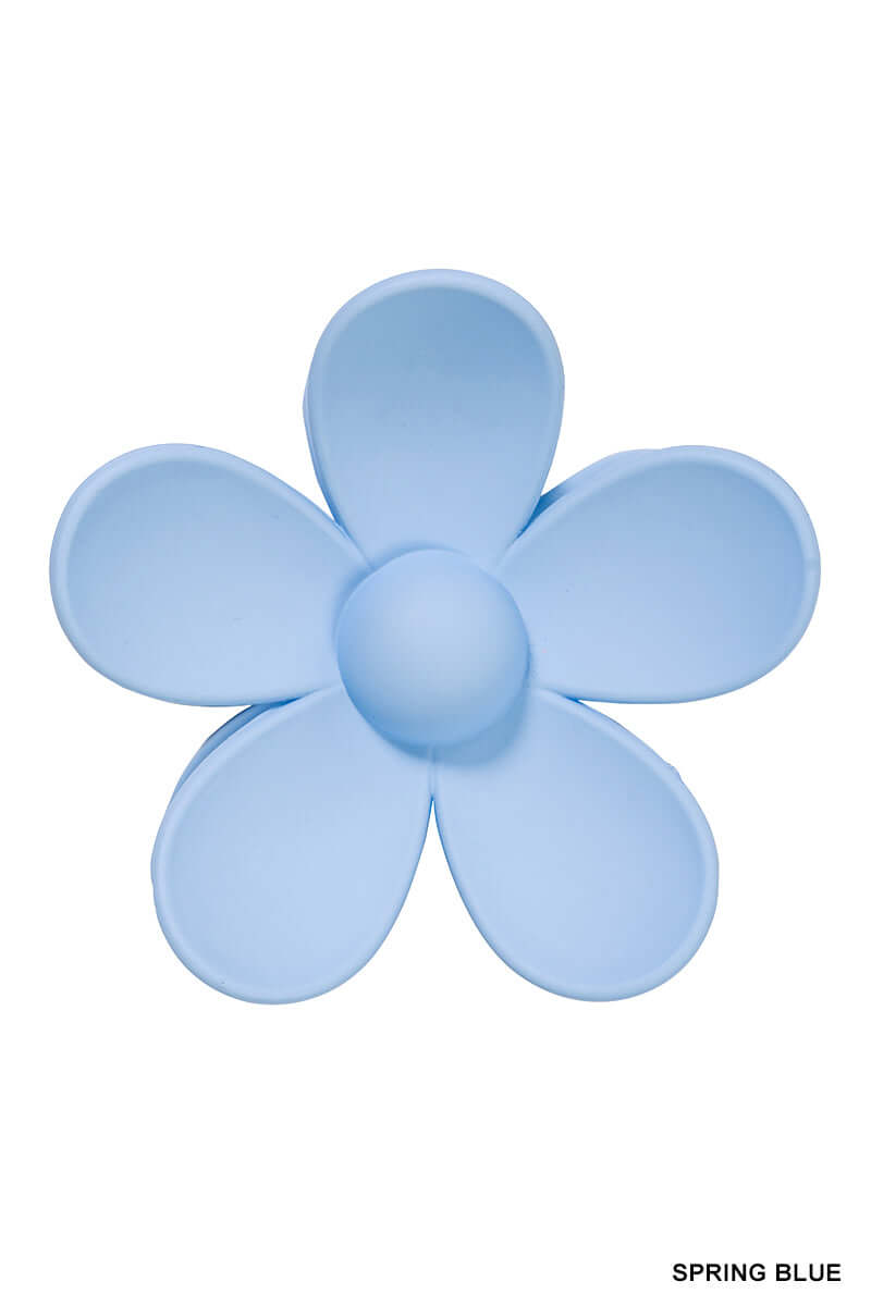 Flower Hair Claw Clip - 3 inch Lavender Hills Beauty