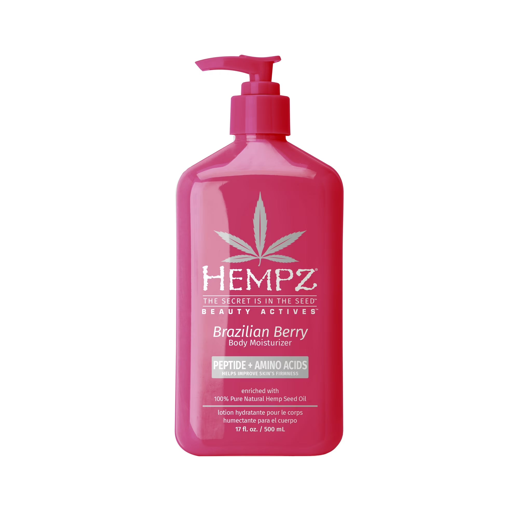 Hempz Lotion Brazilian Berry Skin Firming Herbal Body Moisturizer