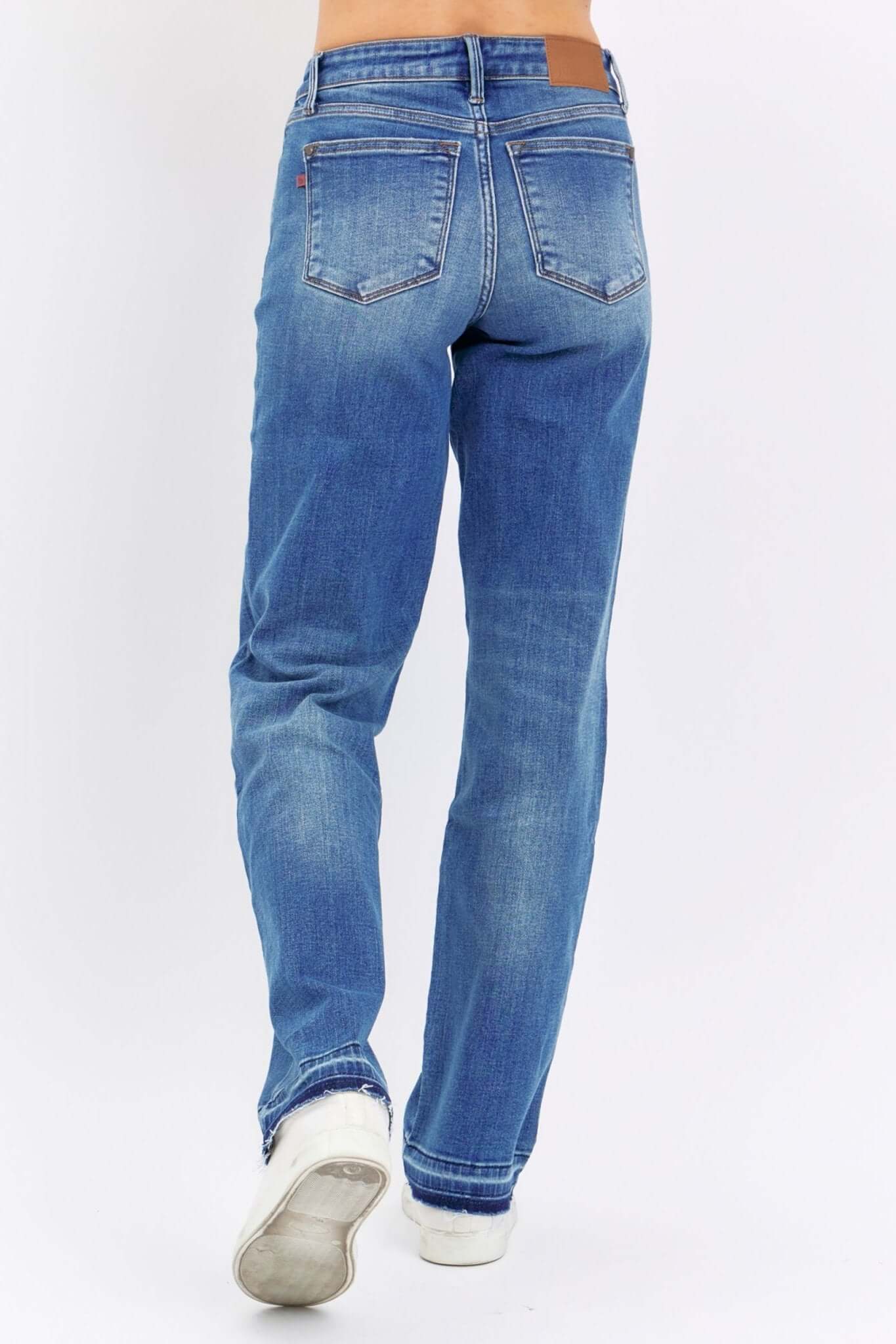 Judy Blue Glory Days Dad Mid - Rise Release Hem Jean - Lavender Hills BeautyJudy Blue82465REG - 1
