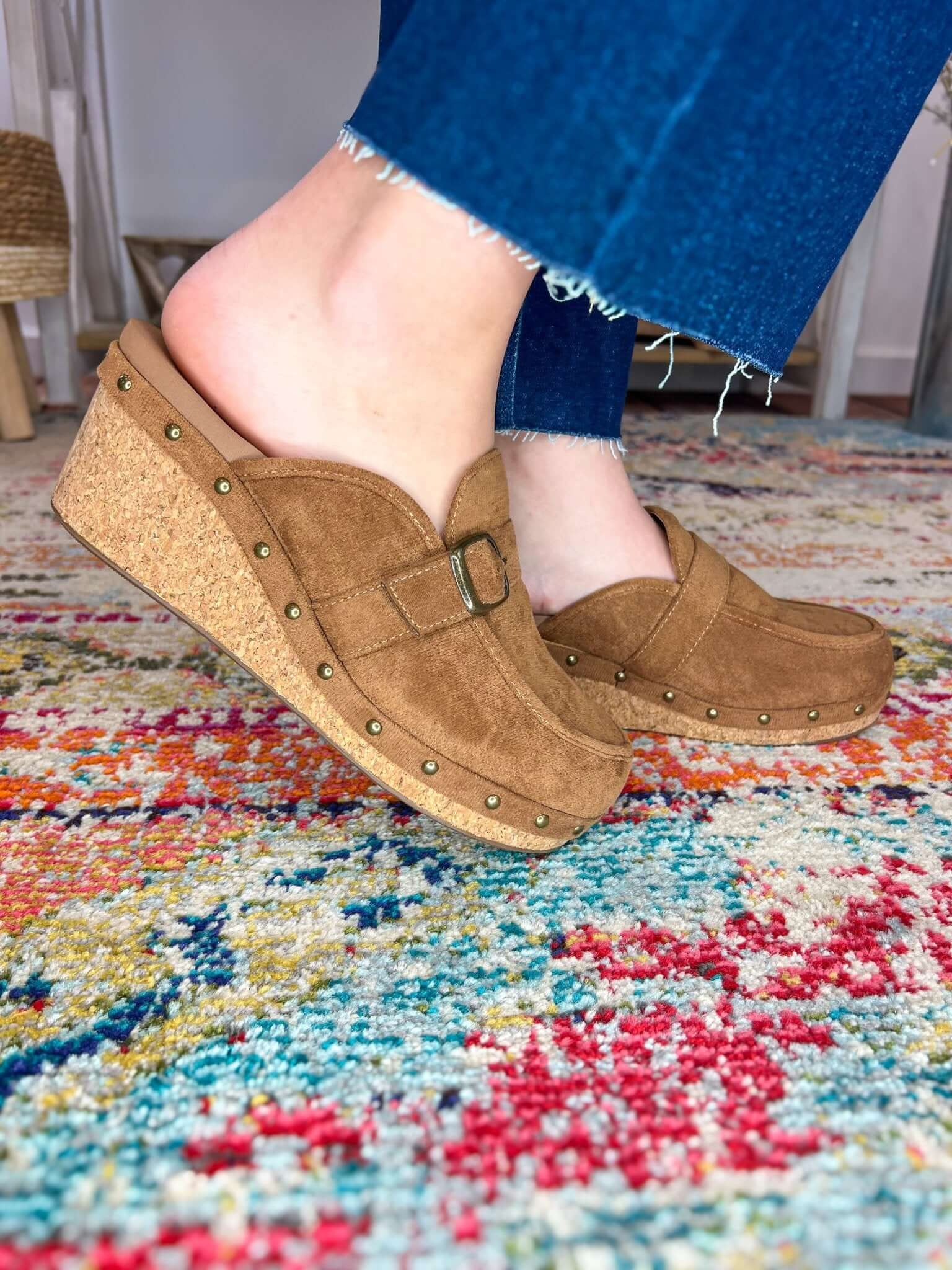 Corky's Footwear Just Precious Clog Shoe - Tobacco - Lavender Hills BeautyCorkys Footwear10 - 0122 - TBFS - 6