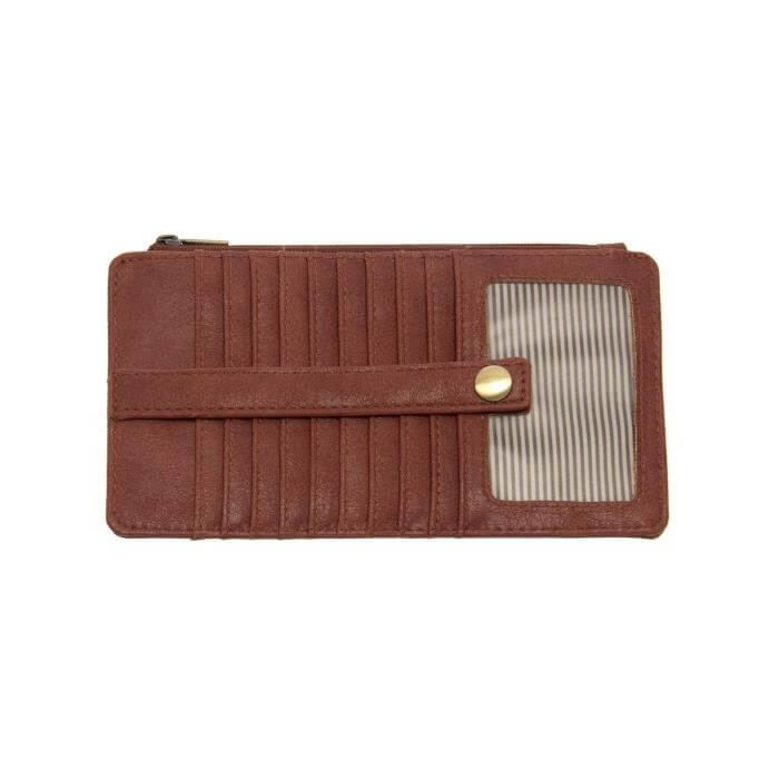 Kara Slim Mini Wallet - Lavender Hills BeautyJoy SusanL8142 - 52