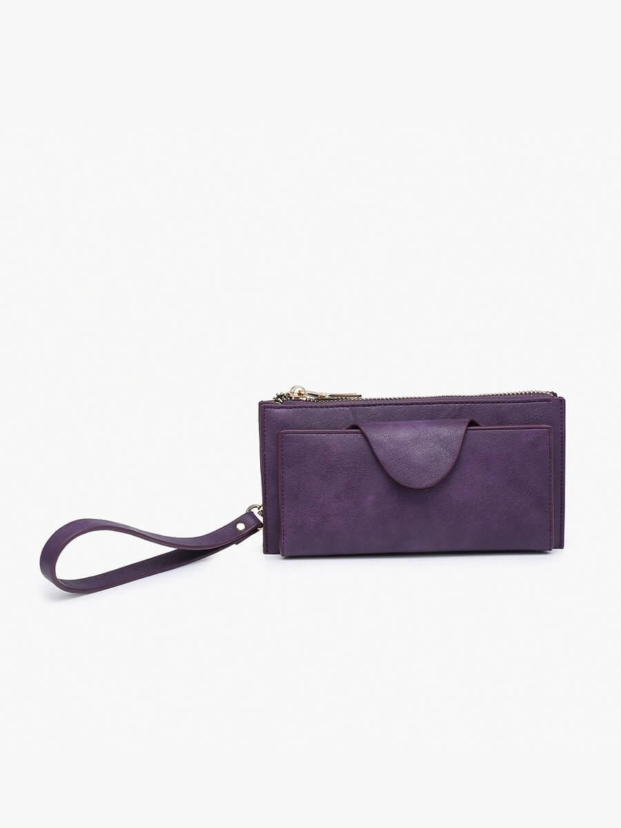 Kyla RFID Wallet w/ Snap Closure - Lavender Hills BeautyJen & CoWL0004RF - DPP
