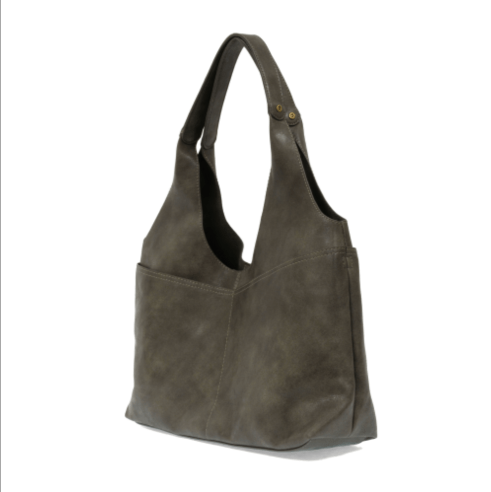 Val 4 - Pocket Hobo Bag With Removable Crossbody Purse Handbag - Lavender Hills BeautyJoy SusanL8137-05